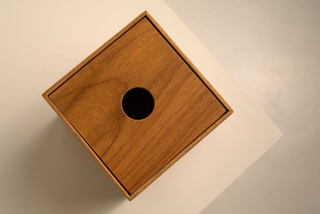 Caixa Pompom Legno